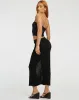 Priyan Midi Skirt in Black sold by Motel Rocks