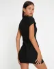 Yanzi Mini Dress in Black sold by Motel Rocks
