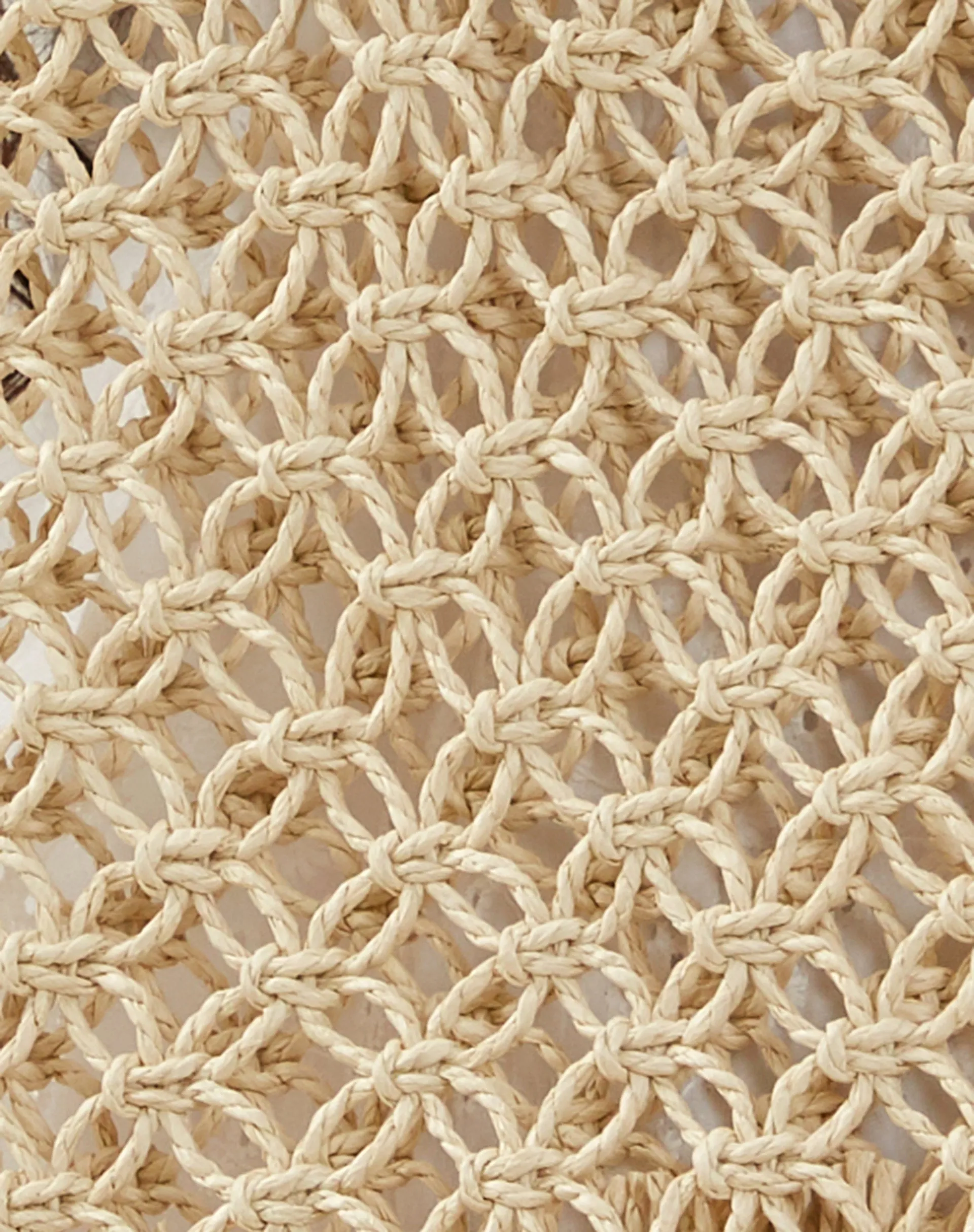 Karnavi Macrame Bag in Ivory sold by Motel Rocks product image thumbnail 5