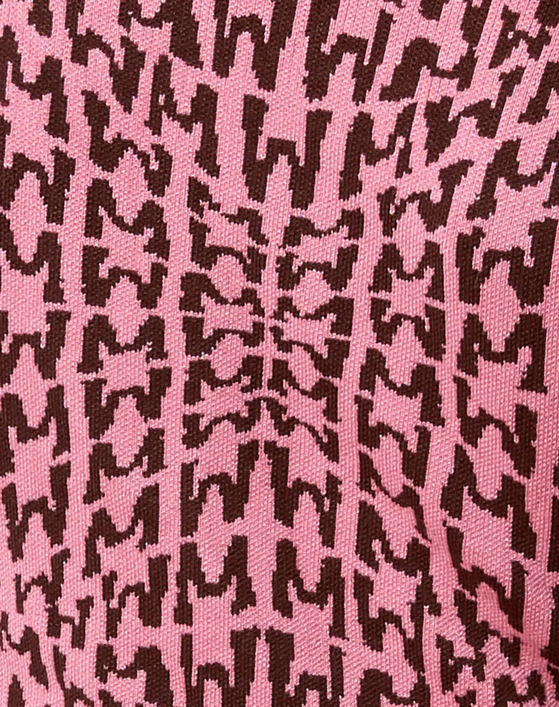 Riani Mini Skirt in Wavey M Pink sold by Motel Rocks product image thumbnail 5