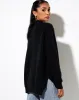 Bondy Jumper in Knit Black sold by Motel Rocks
