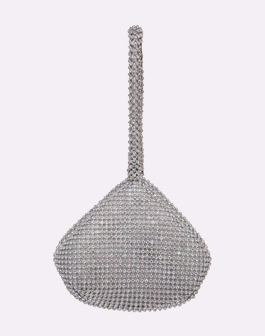 Chloe Purse in Silver sold by Motel Rocks product image thumbnail 5