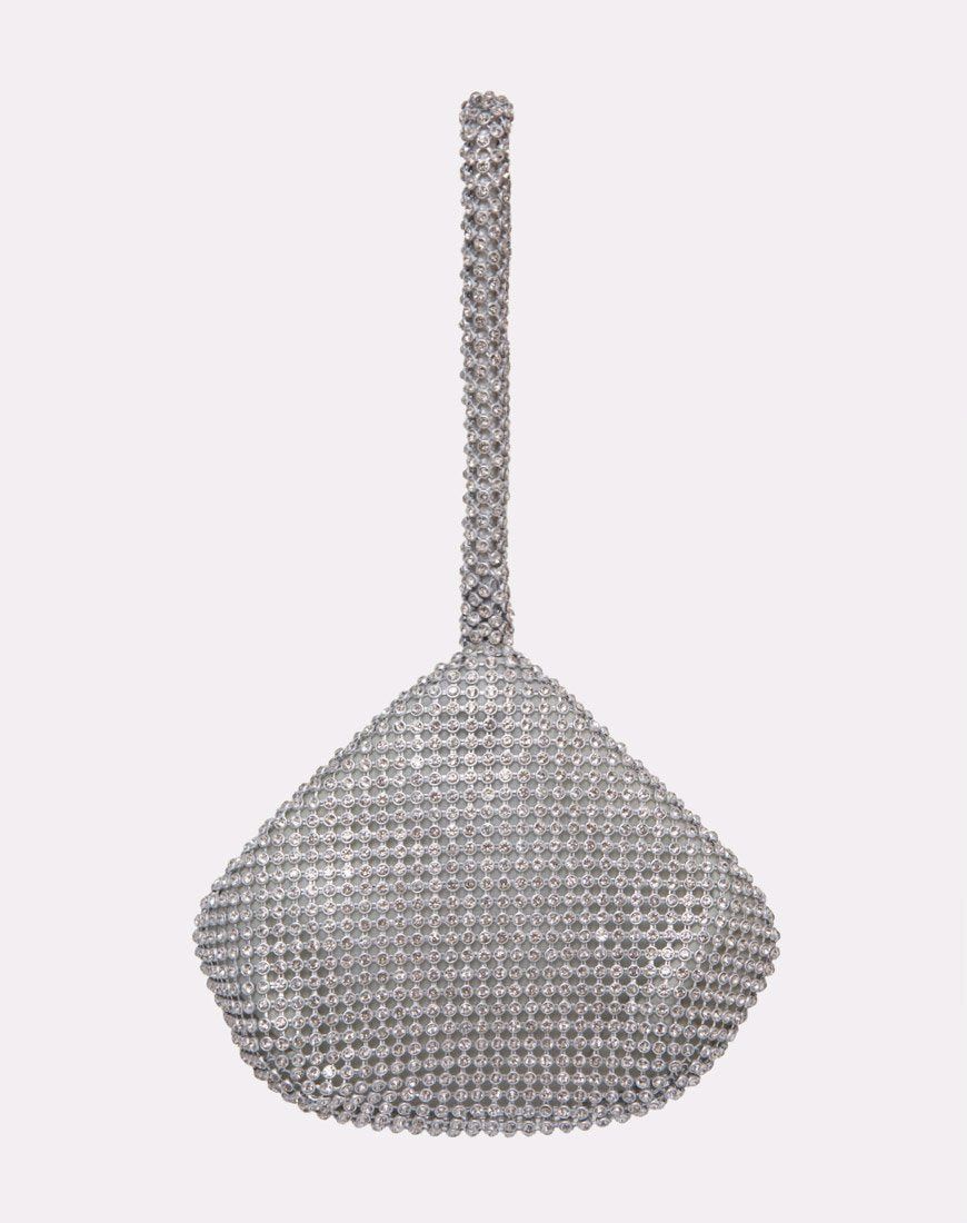 Chloe Purse in Silver sold by Motel Rocks product image thumbnail 2