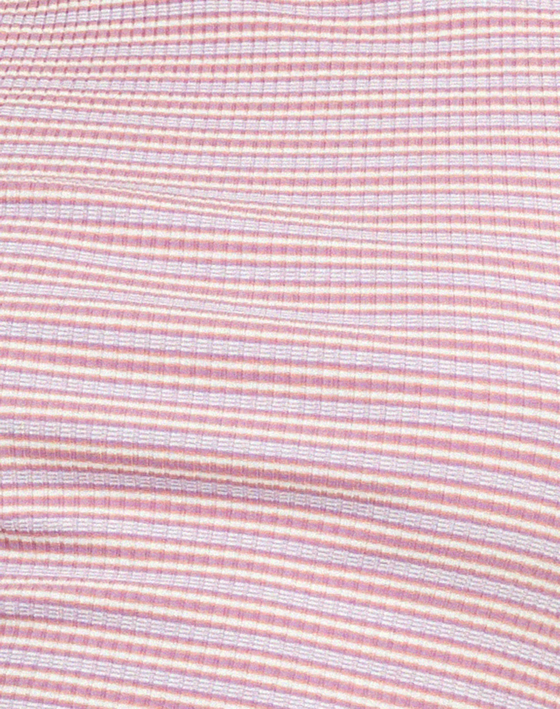 Azura Crop Top in Stripe Rib Purple and Brown sold by Motel Rocks product image thumbnail 5