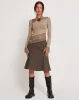 Lucca Long Sleeve Top in Lace Natural sold by Motel Rocks