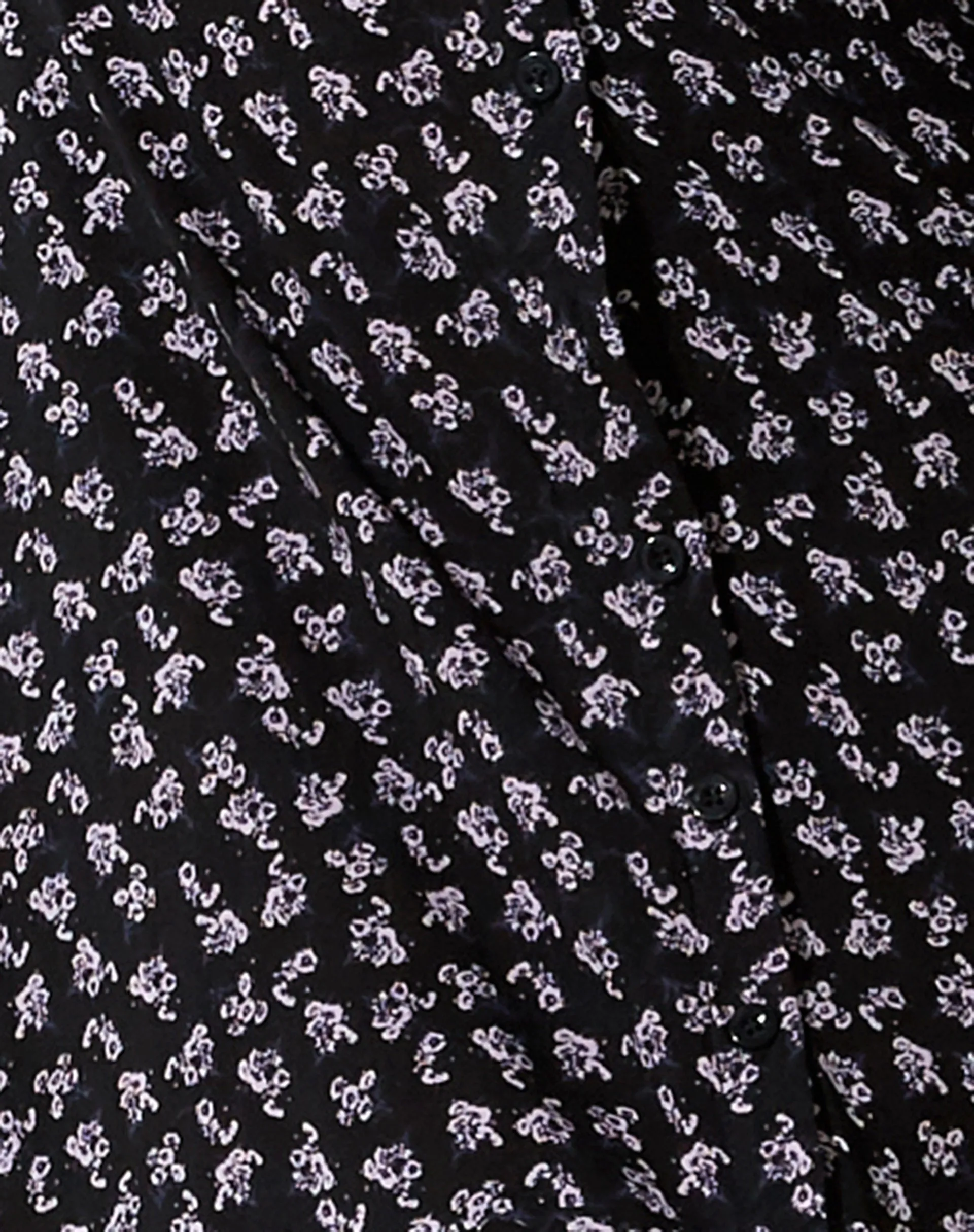 Larin Midi Dress in Dark Base Floral Black sold by Motel Rocks product image thumbnail 5