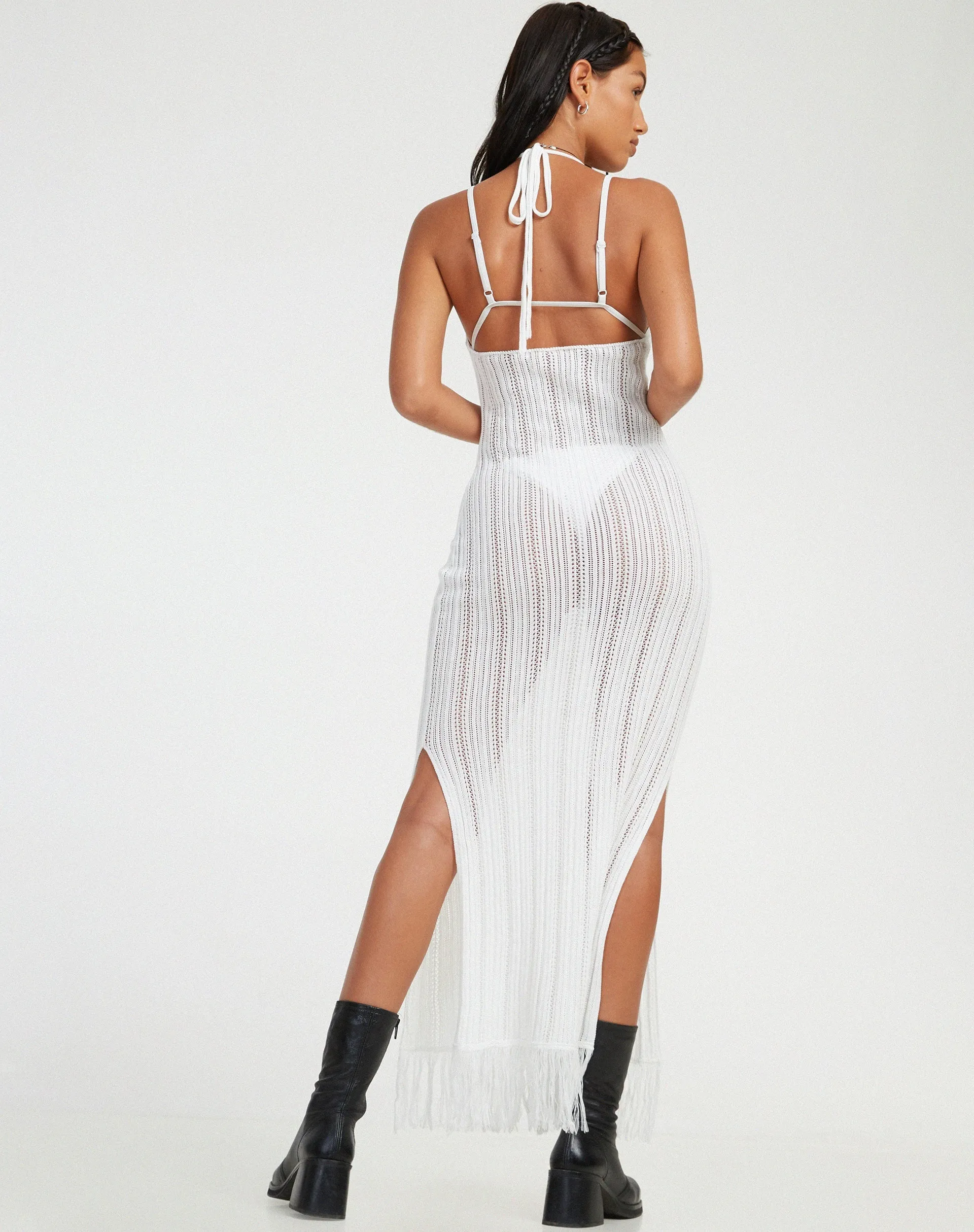 Erla Maxi Dress in Ivory sold by Motel Rocks product image thumbnail 4
