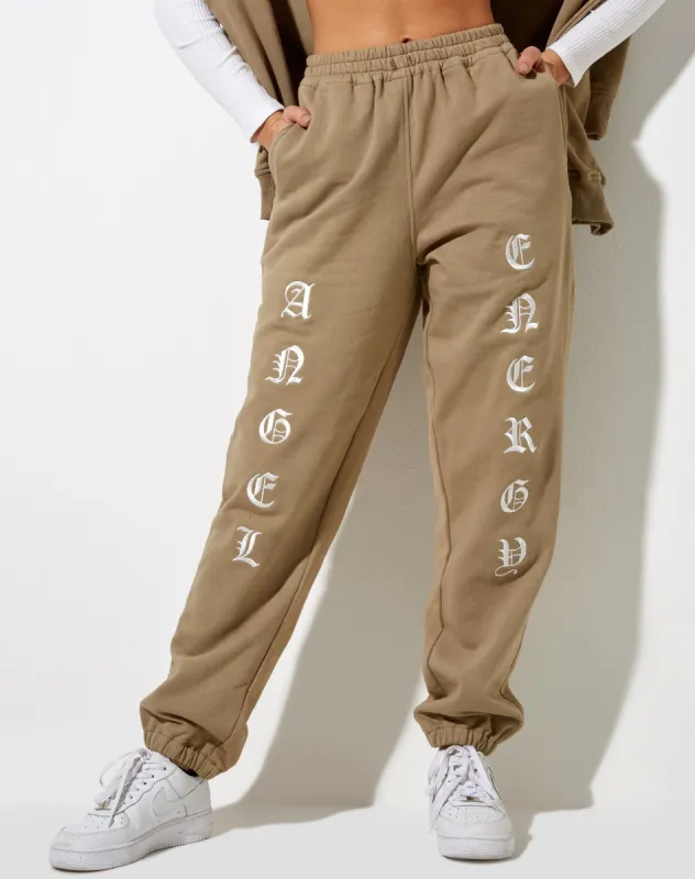 Basta Jogger in Eucalyptus 'Angel Energy' Embro sold by Motel Rocks