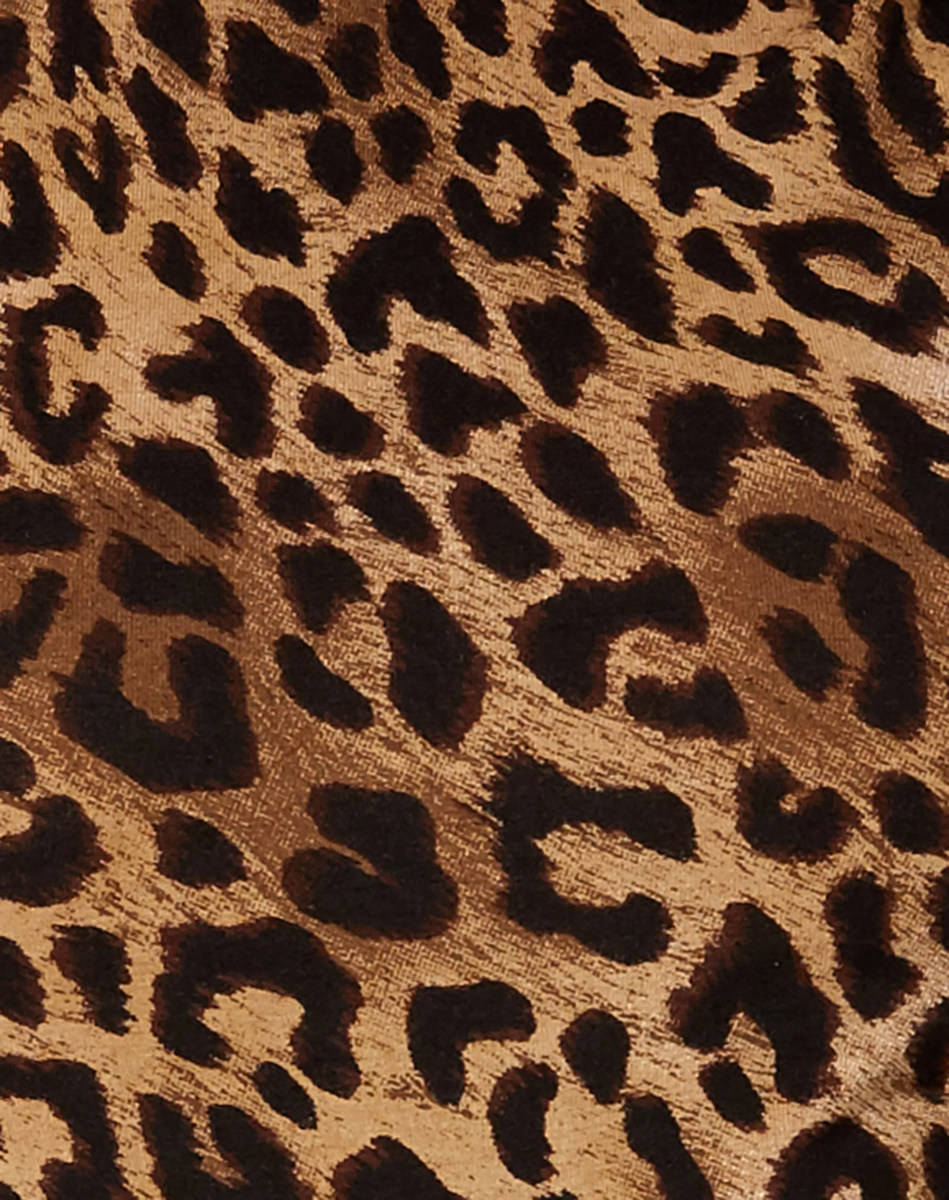 Clias Crop Top in Night Leopard Brown sold by Motel Rocks product image thumbnail 5