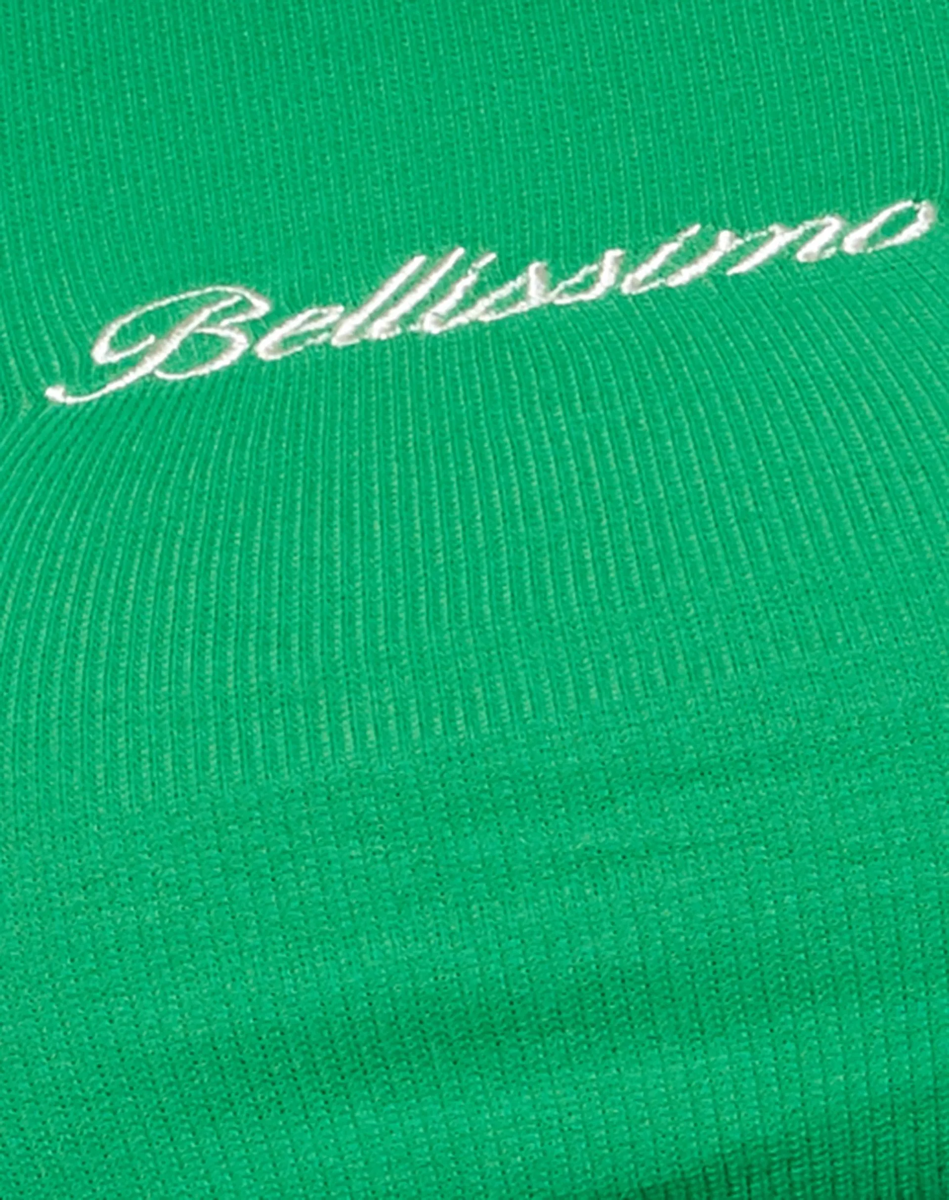 Tindy Crop Top in Rib Fun Green Bellissimo sold by Motel Rocks product image thumbnail 5