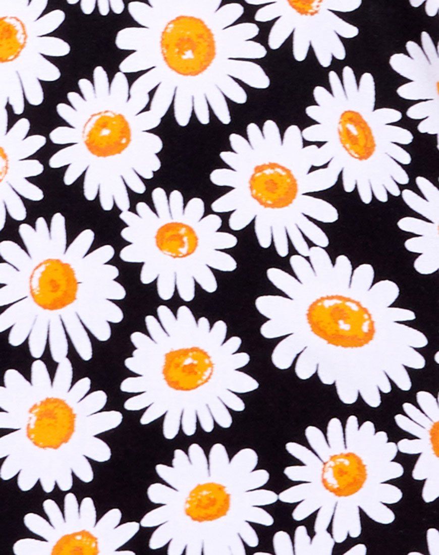Sheny Skirt in Daisy Love Black sold by Motel Rocks product image thumbnail 5