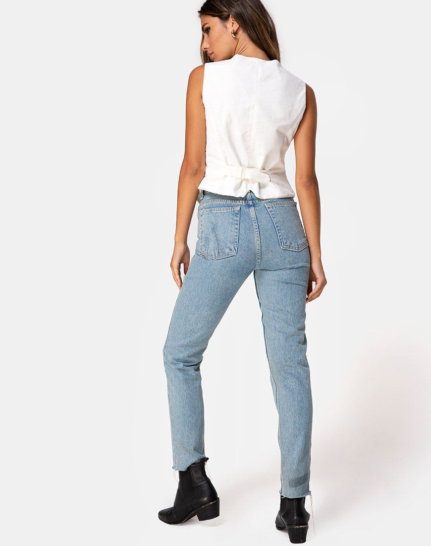 Divest Top in Ivory sold by Motel Rocks product image thumbnail 3