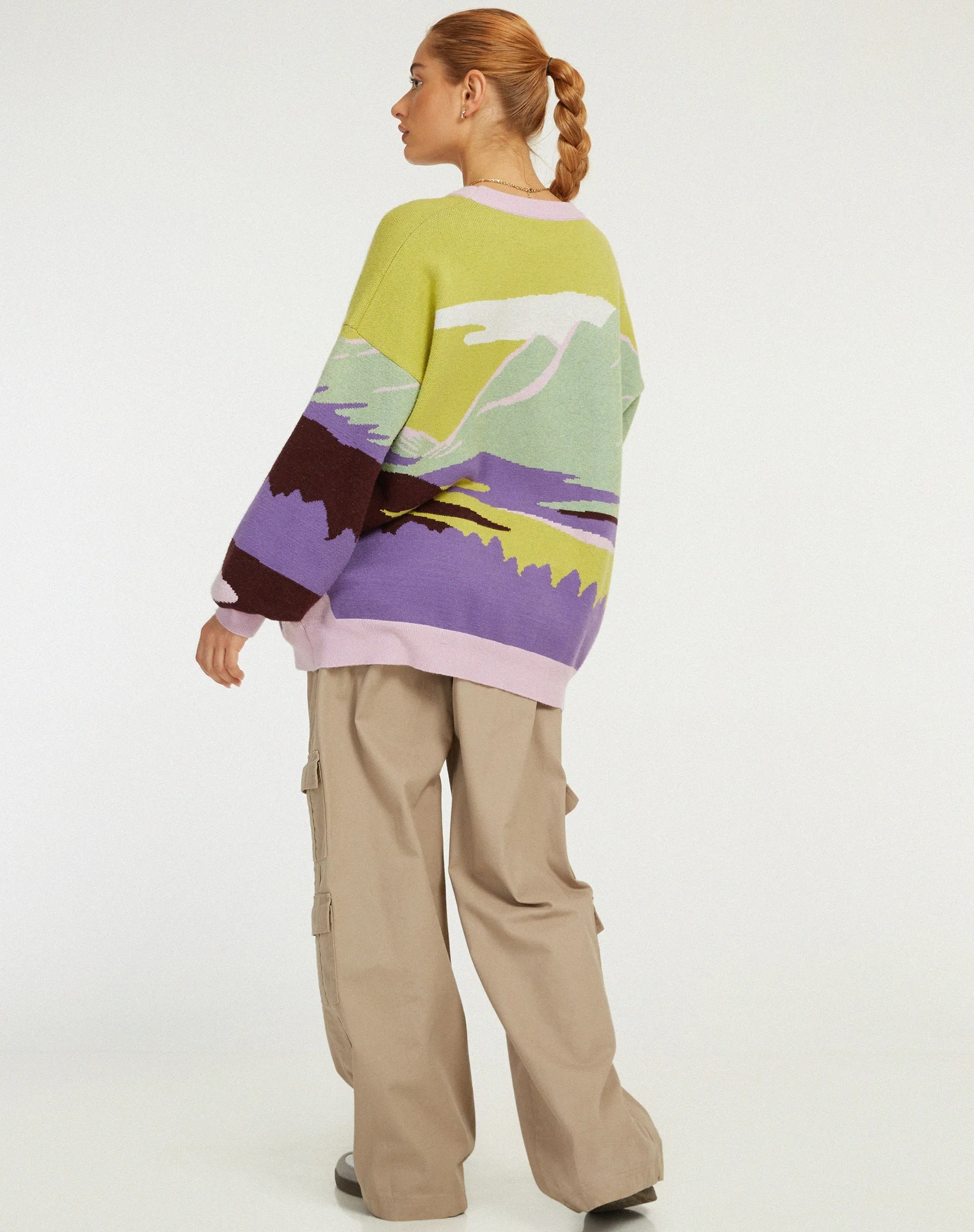Lulees Jumper in Landscape sold by Motel Rocks product image thumbnail 4