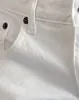 Low Rise Parallel Jeans in True White sold by Motel Rocks