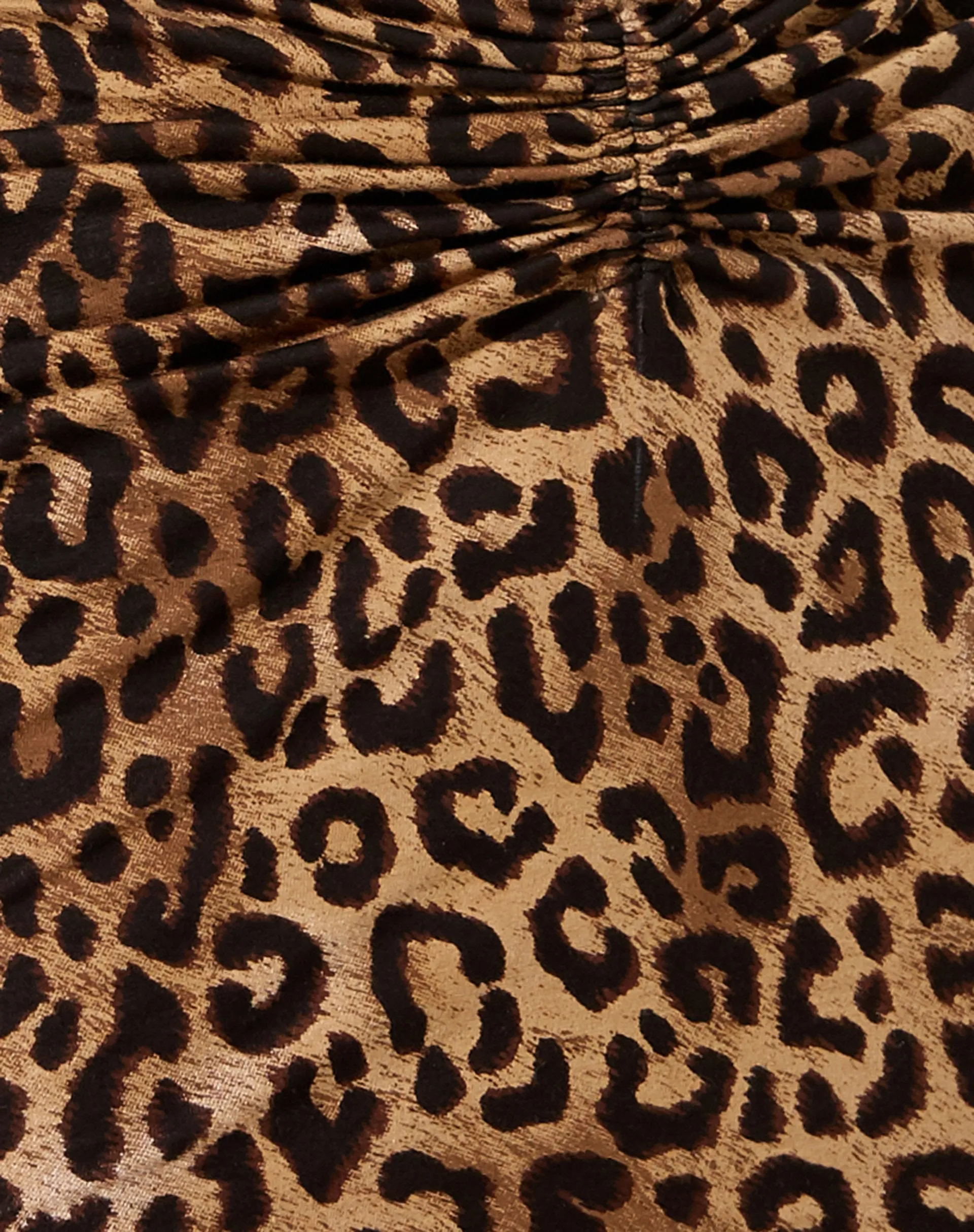 Ejon Mini Skirt in Night Leopard Brown sold by Motel Rocks product image thumbnail 5