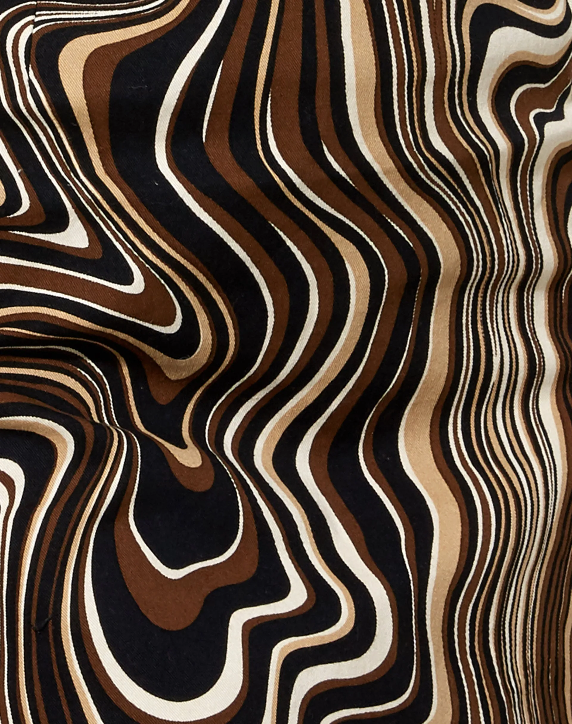 Pelmo Mini Skirt in 70's Ripple sold by Motel Rocks product image thumbnail 5