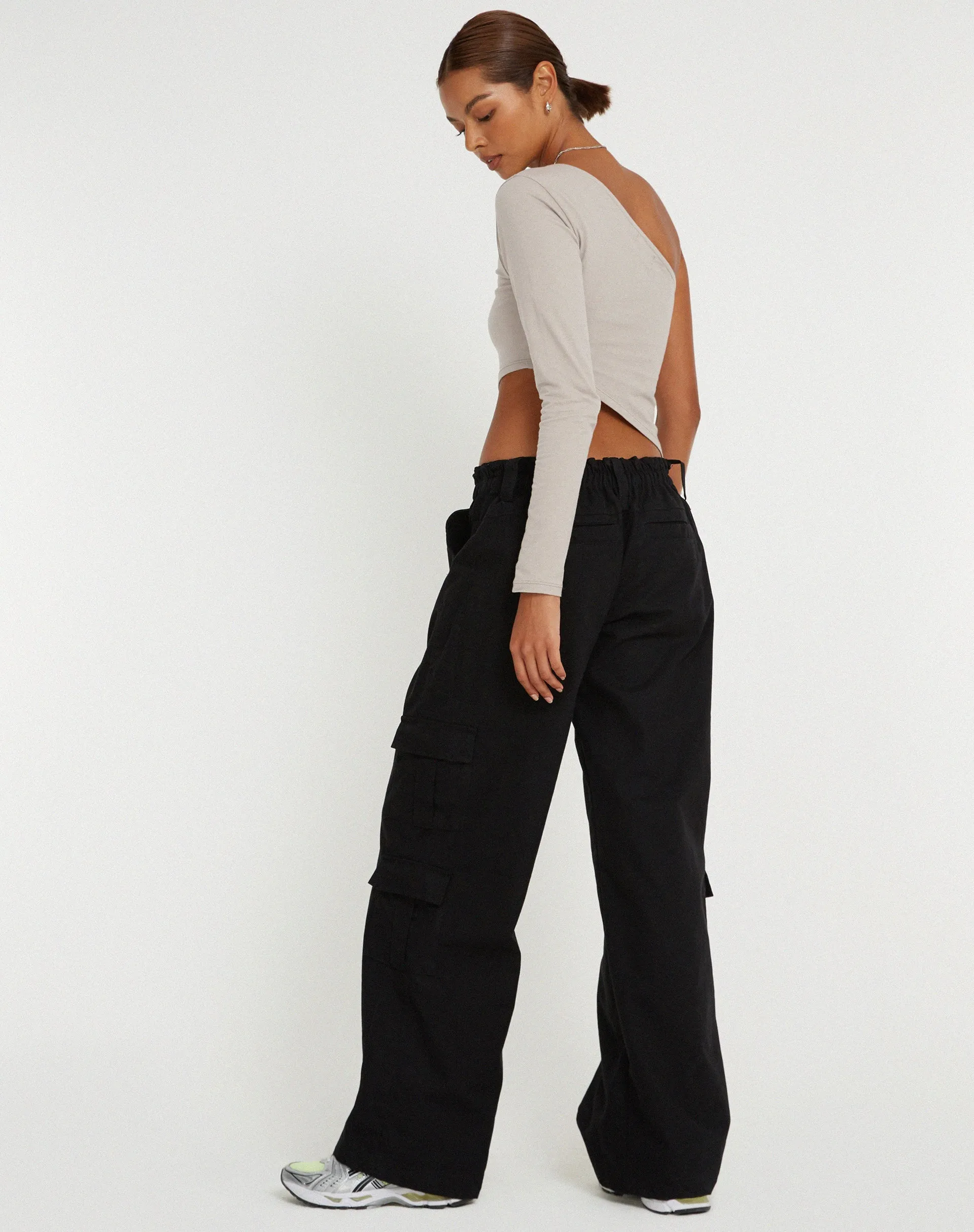 Baylee Crop Top in Oat Milk sold by Motel Rocks product image thumbnail 5