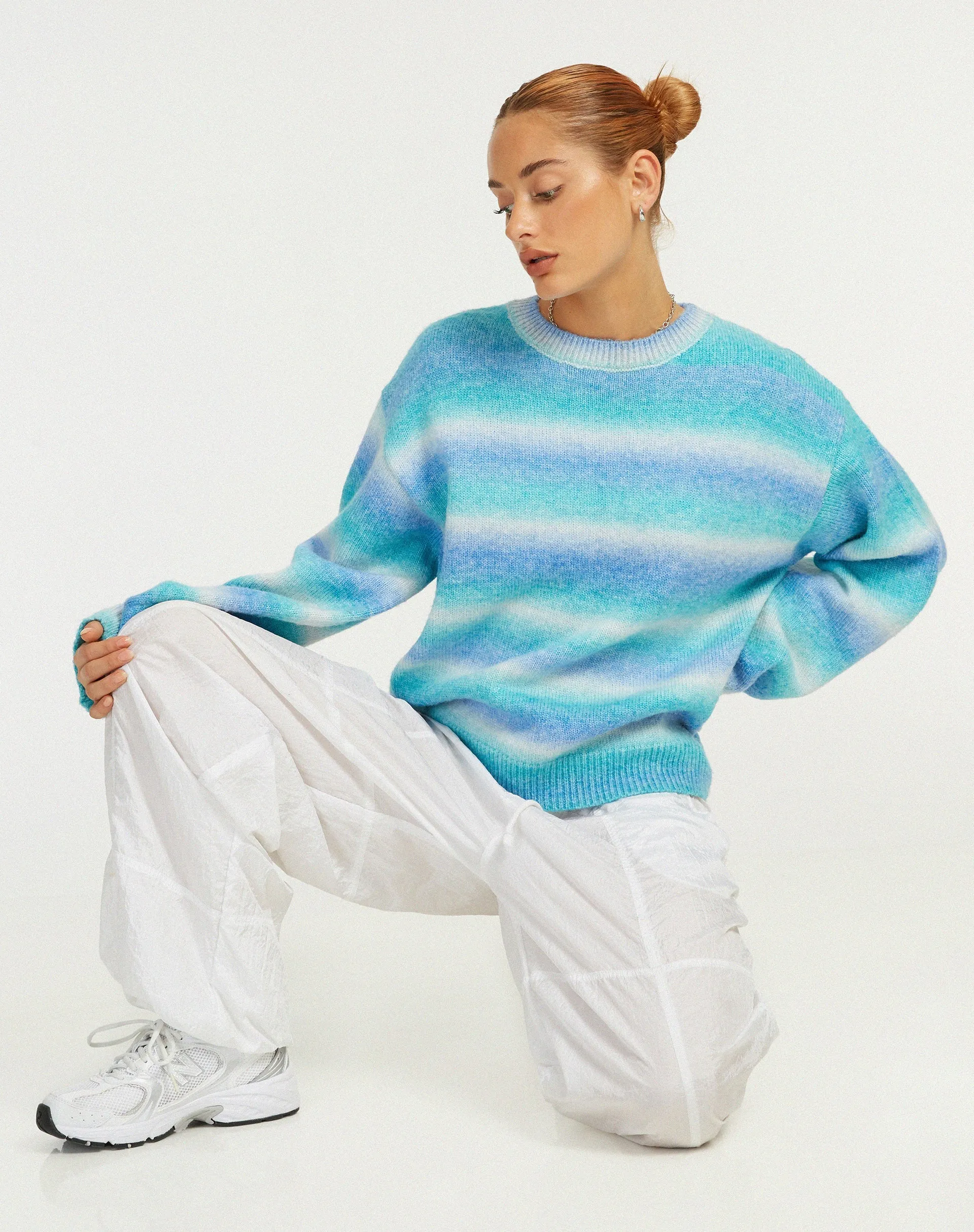 Ammaria Jumper in Blue sold by Motel Rocks