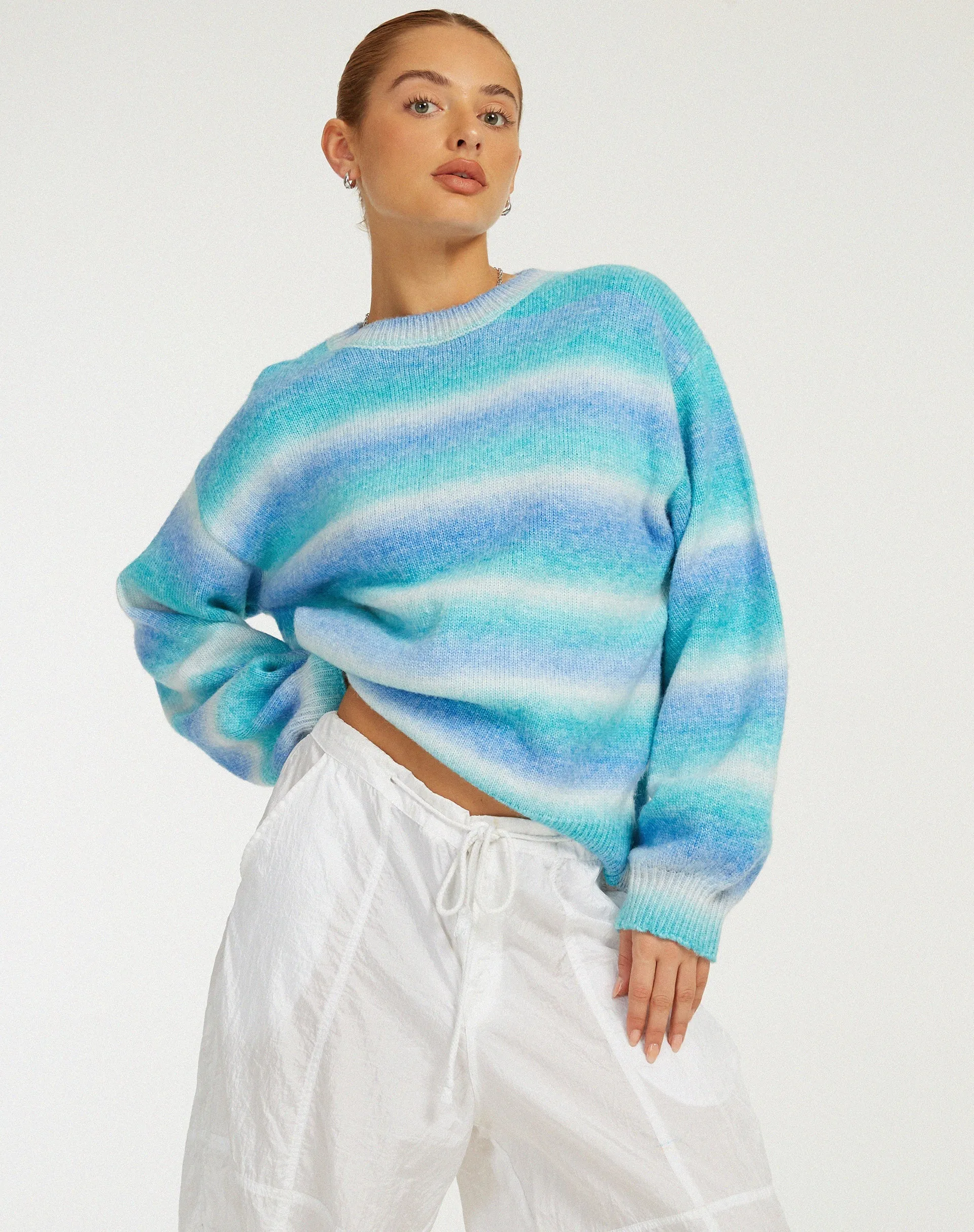 Ammaria Jumper in Blue sold by Motel Rocks product image thumbnail 4