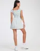 Galova Mini Dress in Washed Out Pastel Floral sold by Motel Rocks