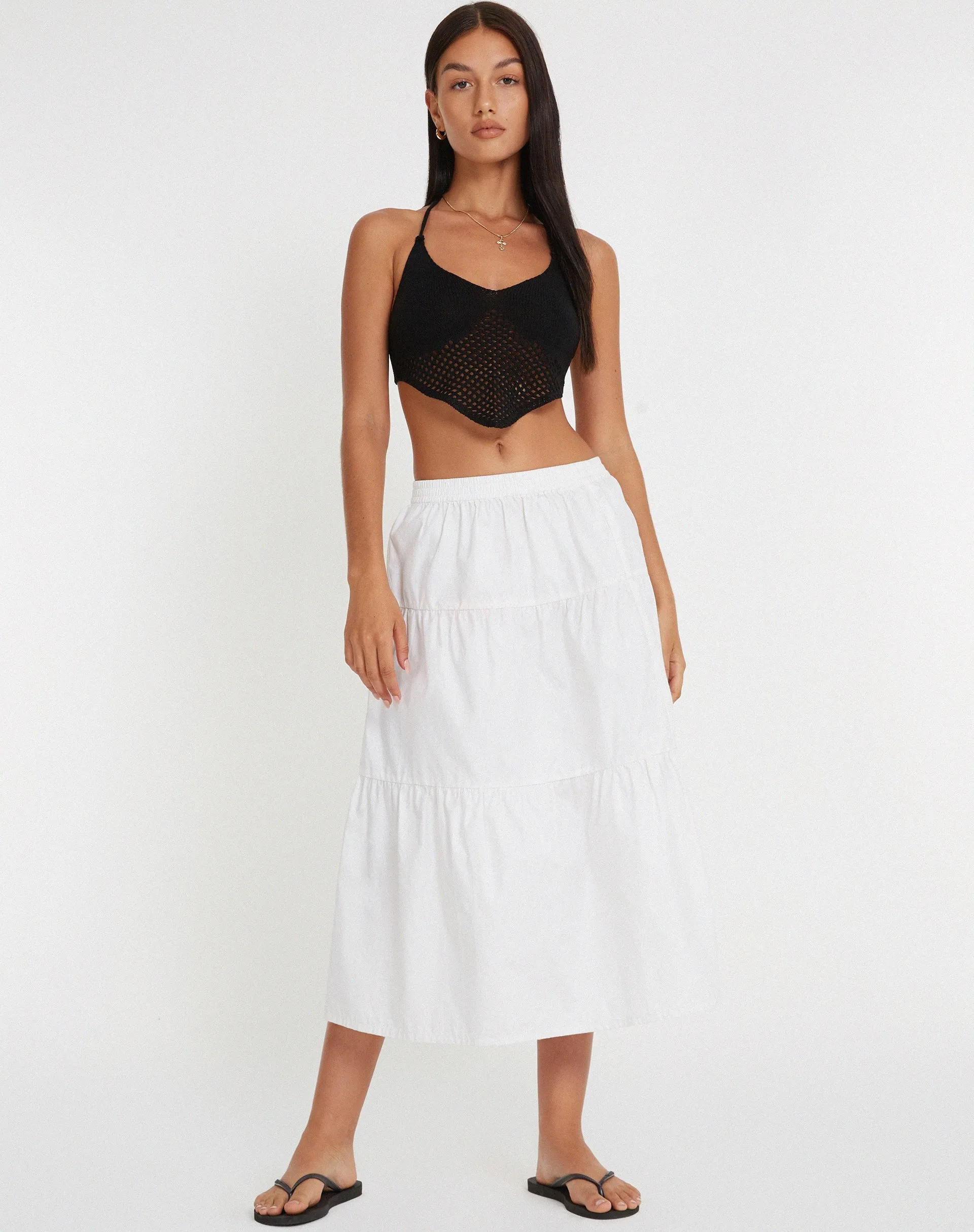 Cenova Crop Top in Black sold by Motel Rocks product image thumbnail 5