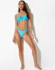 Liana Bikini Top in Bright Blue sold by Motel Rocks