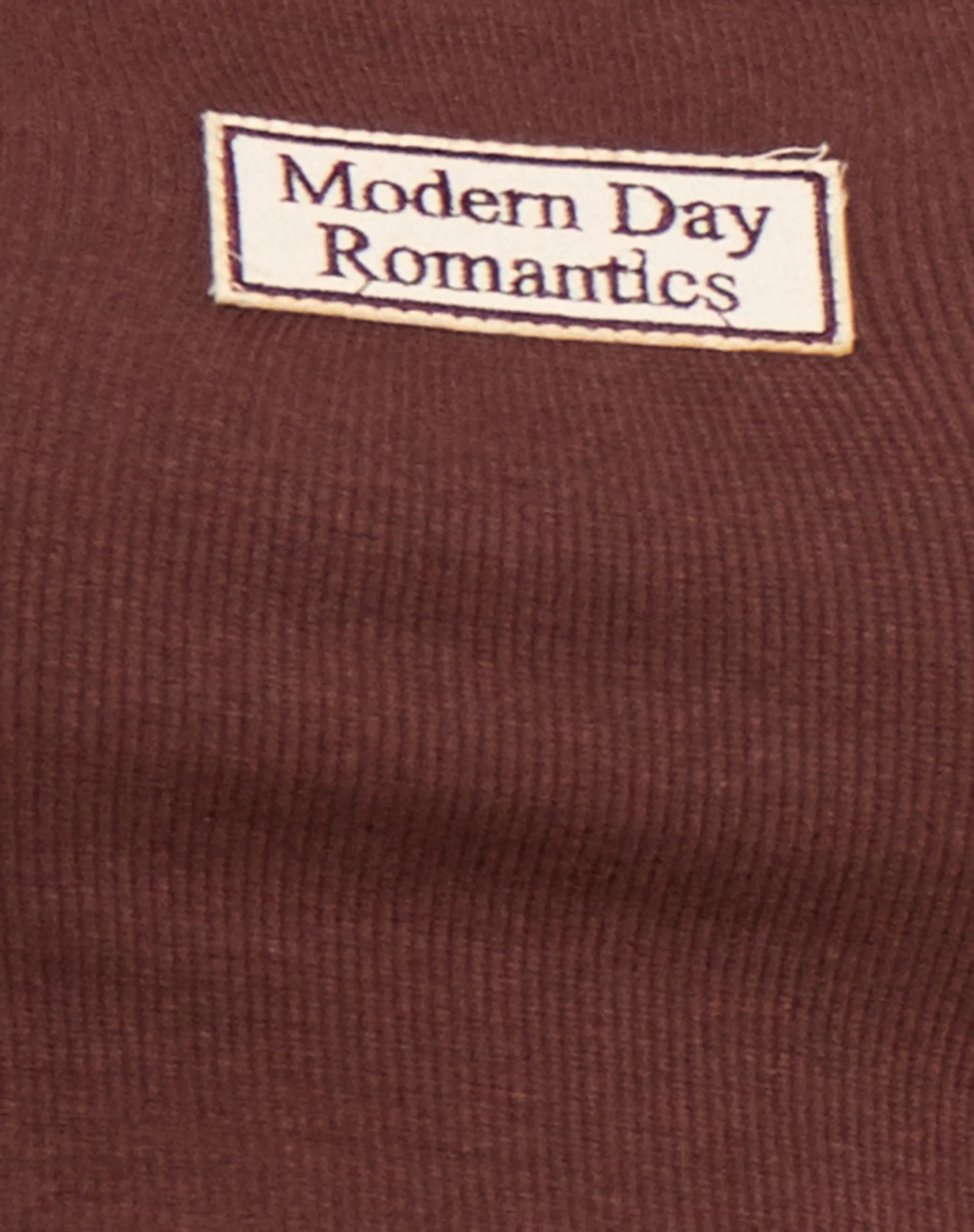 Lathi Top in Deep Mahogany Modern Day Label Embro sold by Motel Rocks product image thumbnail 5