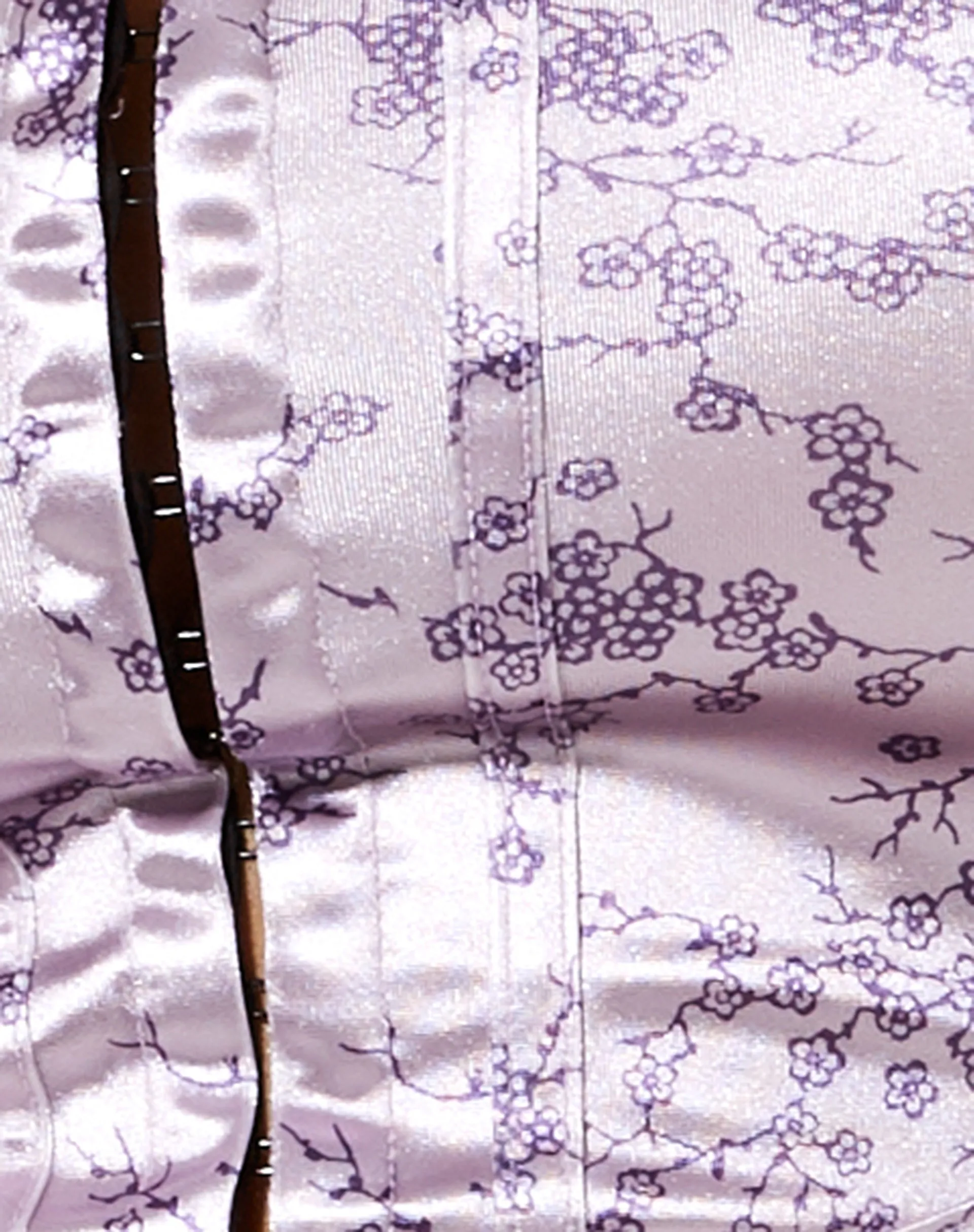 Silicia Corset Top in Sakura Blossom Lilac sold by Motel Rocks product image thumbnail 5