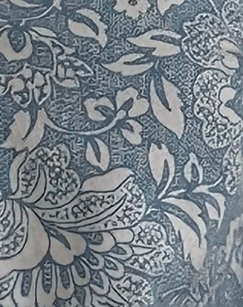 Libby Cardi in Blue Ornate Print Lycra sold by Motel Rocks product image thumbnail 5