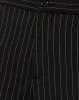 Ivo Flare Trouser in Pinstripe Black sold by Motel Rocks
