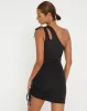 Swara Mini Dress in Black sold by Motel Rocks