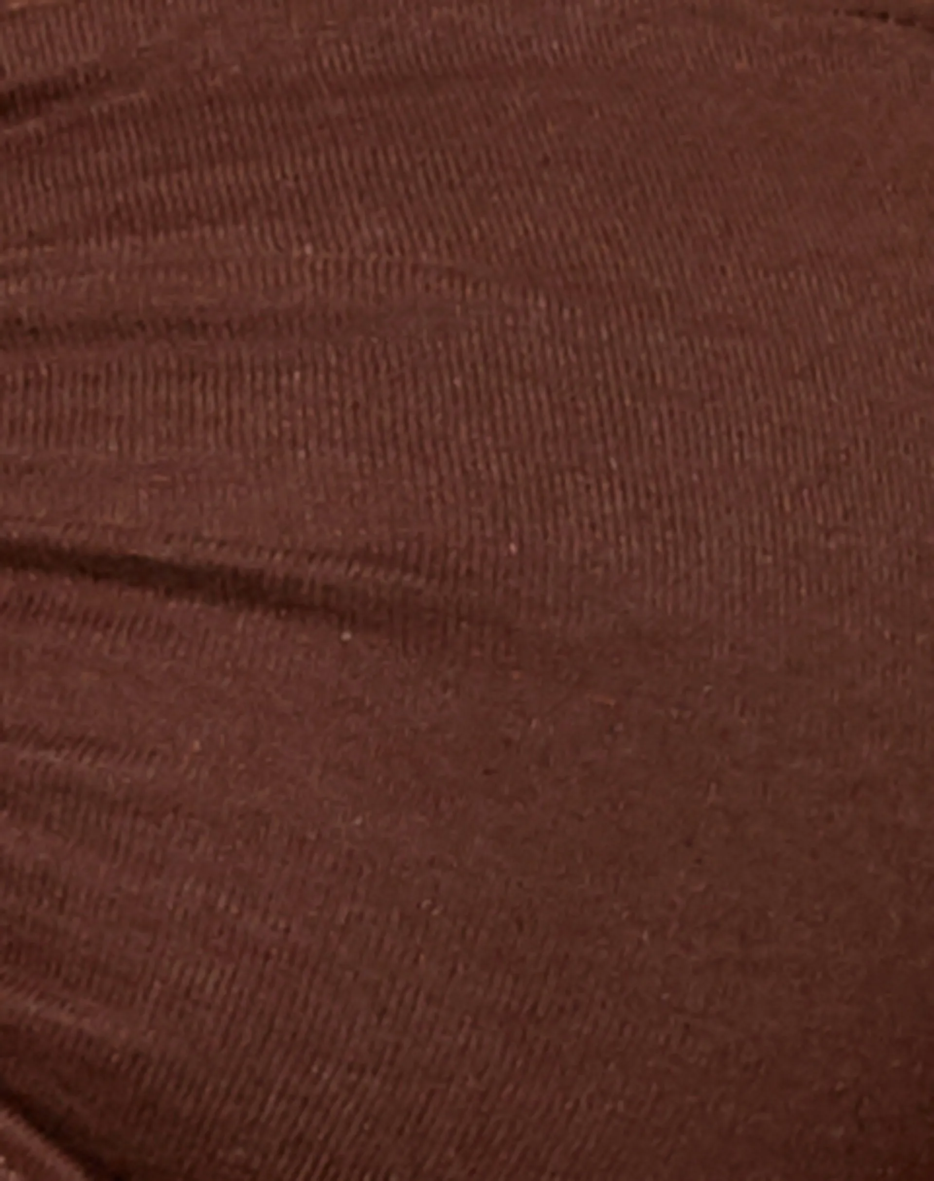 Shuji Crop Top in Lycra Deep Mahogany sold by Motel Rocks product image thumbnail 5