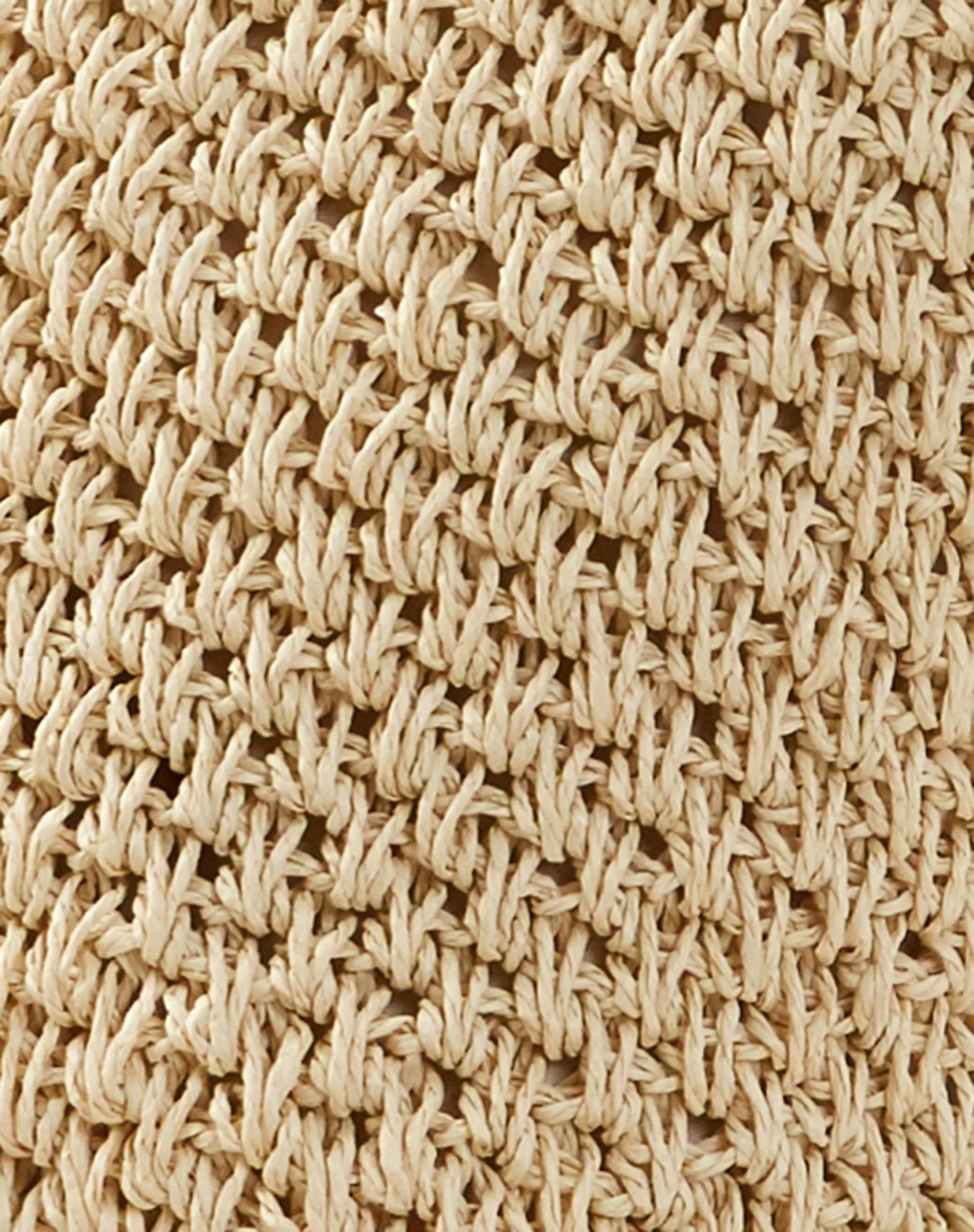 Tito Crochet Tote Bag in Ivory sold by Motel Rocks product image thumbnail 4