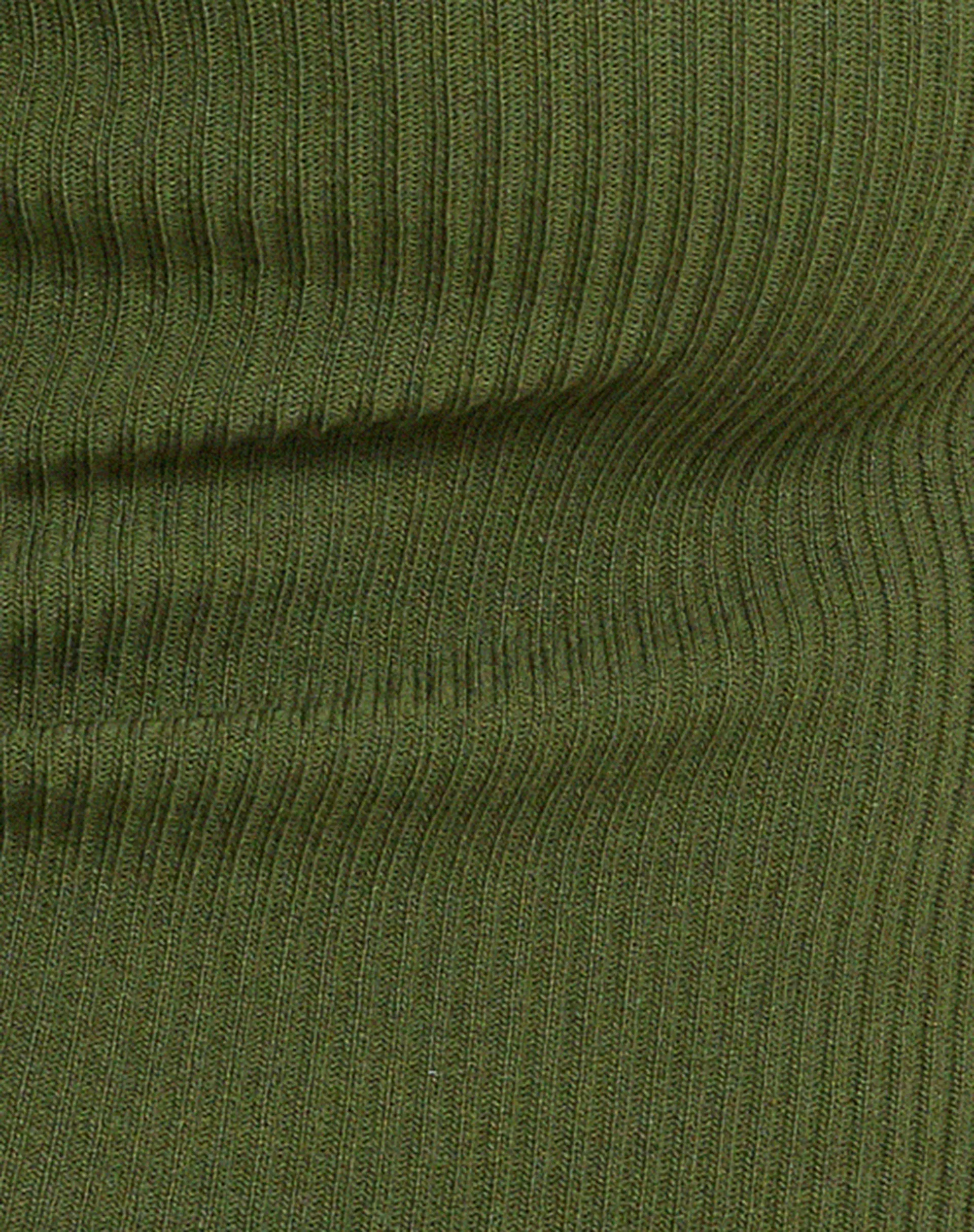 Tayon Long Sleeve Rib Top in Khaki sold by Motel Rocks product image thumbnail 5