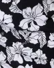 Mala Slip Dress in Vacation Black and White sold by Motel Rocks