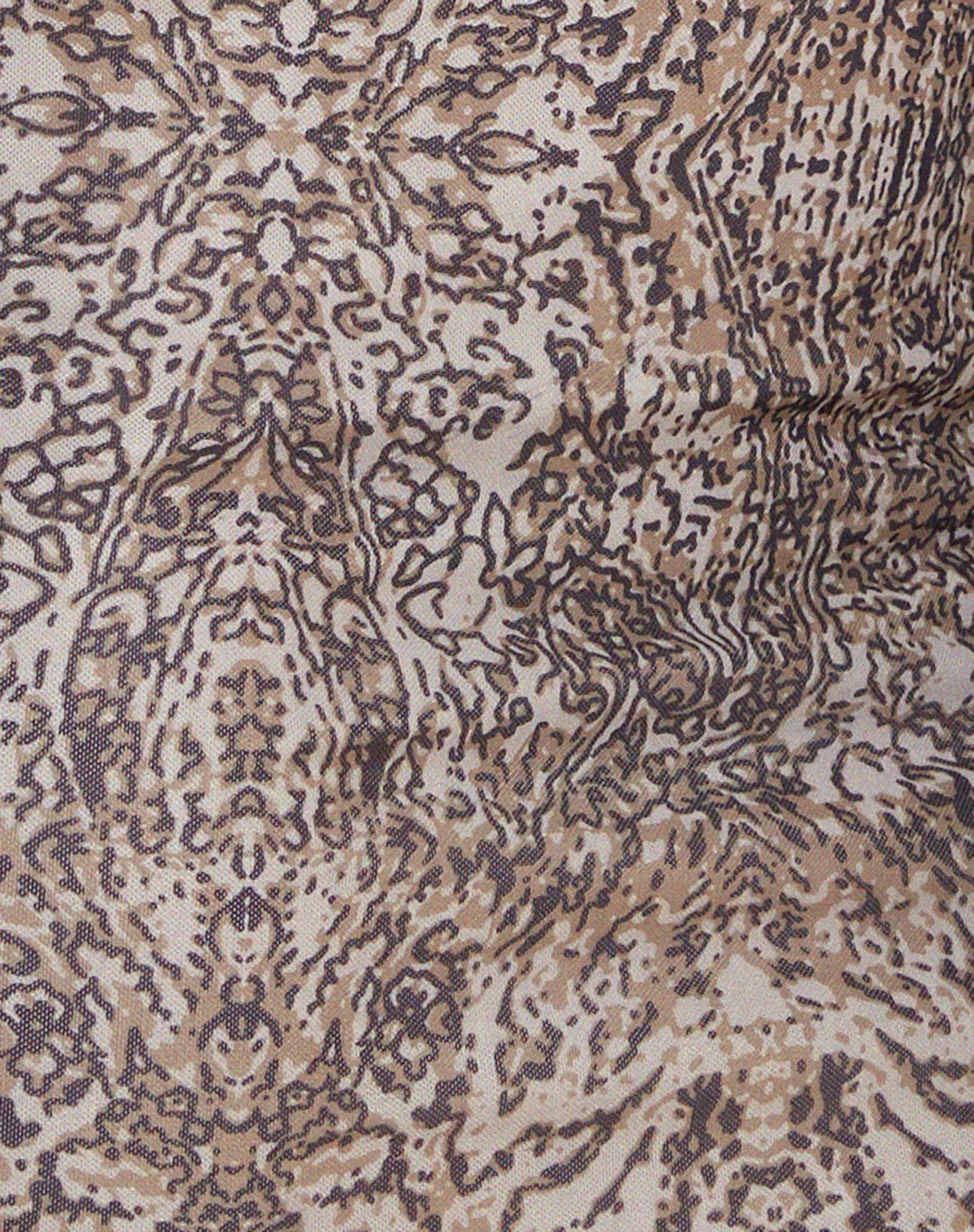 Guida Printed Mini Skirt in Sandstorm Tonal Print sold by Motel Rocks product image thumbnail 5