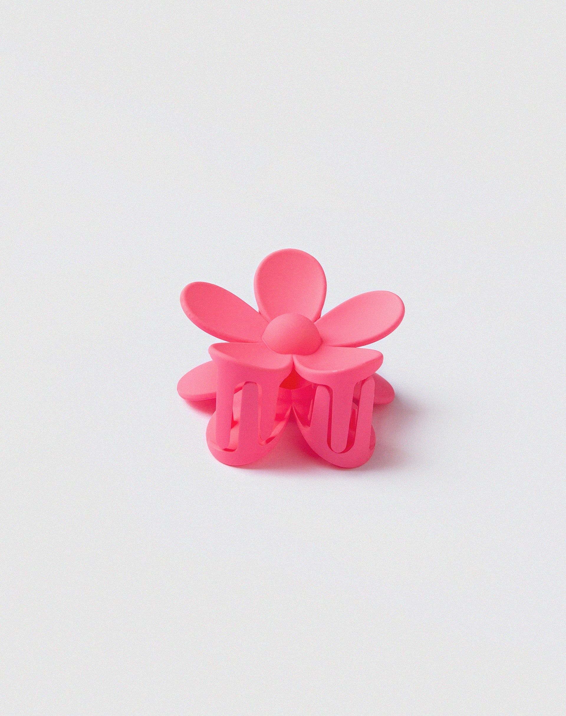 Flower Hair Claw in Pink sold by Motel Rocks product image thumbnail 3
