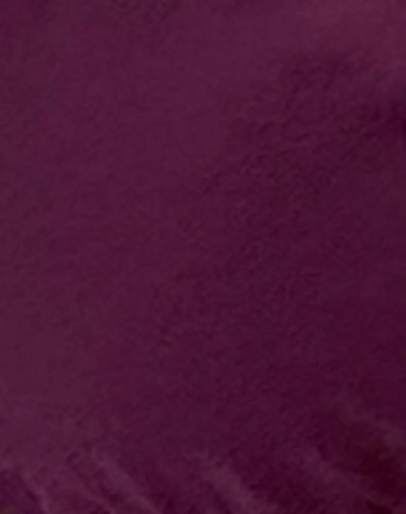 Leyna Bikini Bottom in Plum Shimmer sold by Motel Rocks product image thumbnail 5