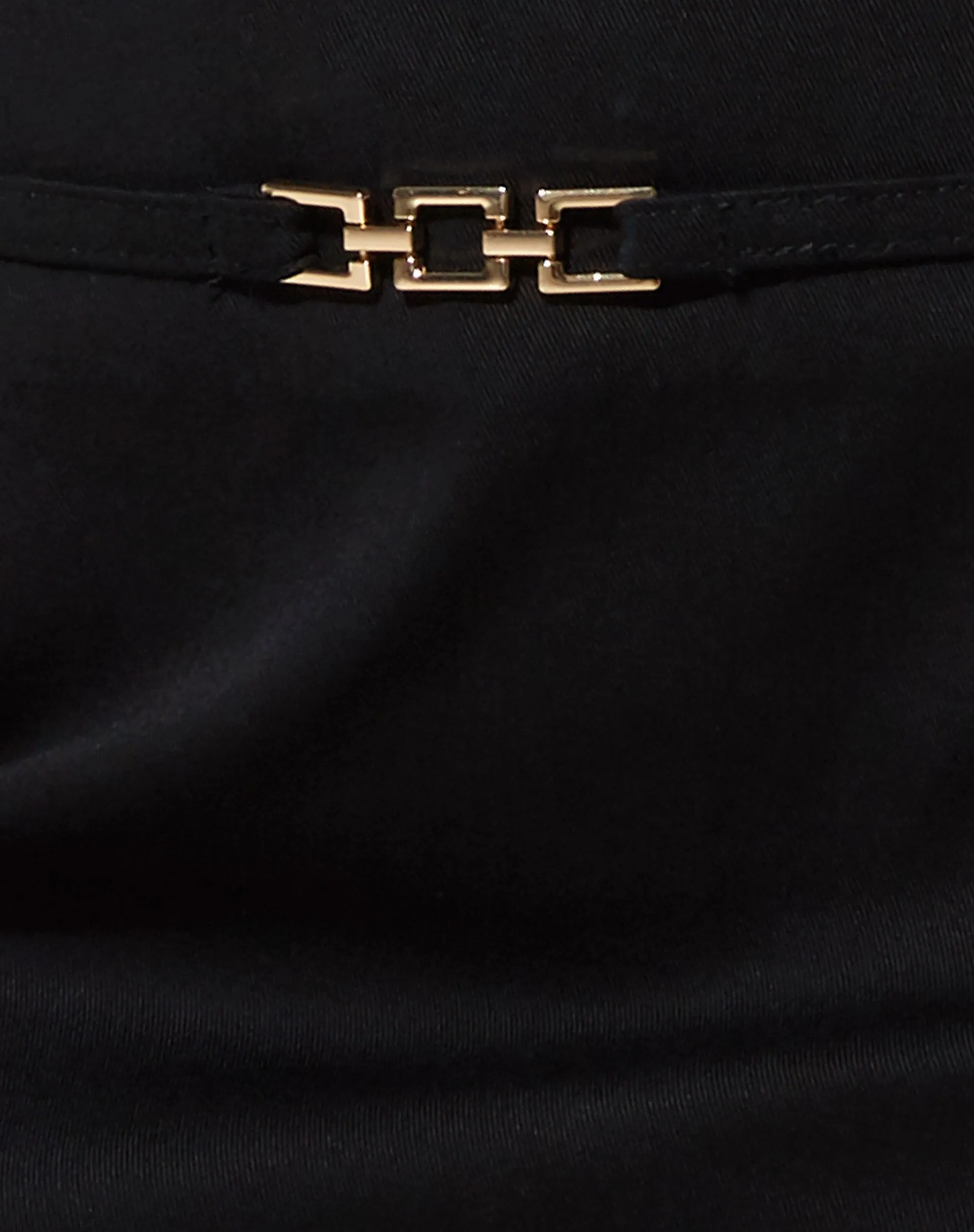 Aime Mini Skirt in Twill Black sold by Motel Rocks product image thumbnail 5