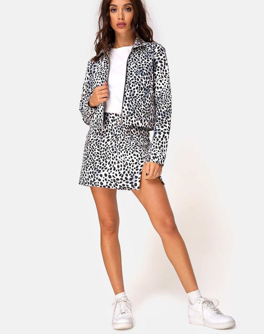 Agatha Jacket in Dalmatian sold by Motel Rocks product image thumbnail 3