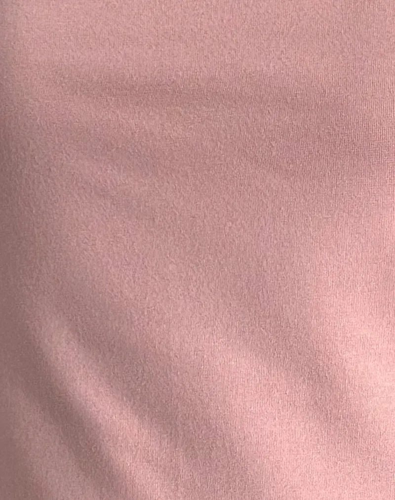 Jinsuni Mini Dress in Pink Lady with Ivory Bows sold by Motel Rocks product image thumbnail 4