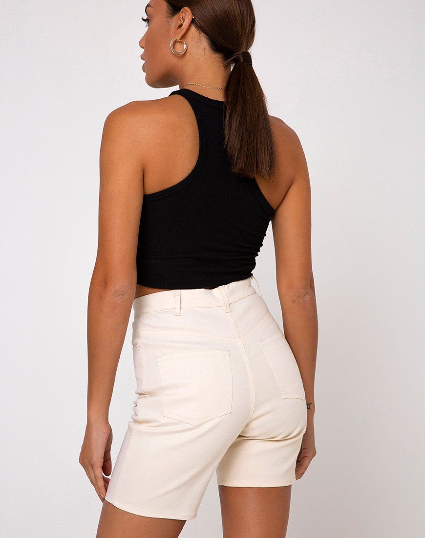 Brianna Pant in Ecru sold by Motel Rocks product image thumbnail 2