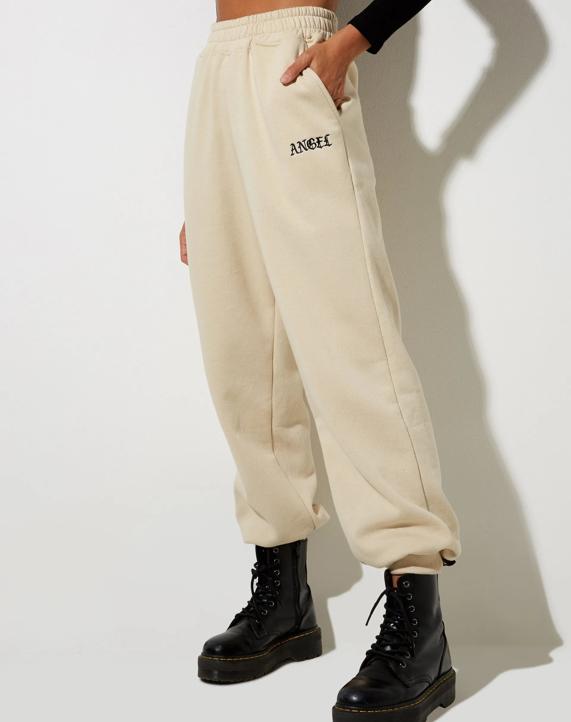 Kelly Shirt in Mesh Taupe sold by Motel Rocks product image thumbnail 2