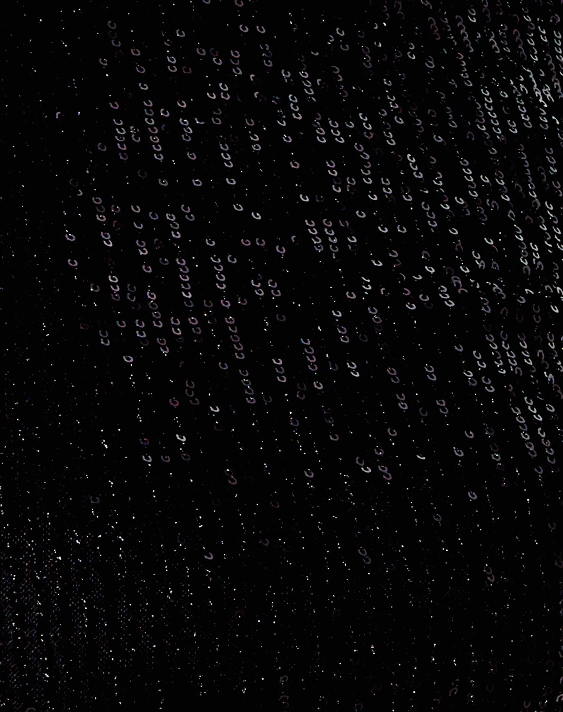 Tasya Crop Top in Drape Sequin Black sold by Motel Rocks product image thumbnail 5