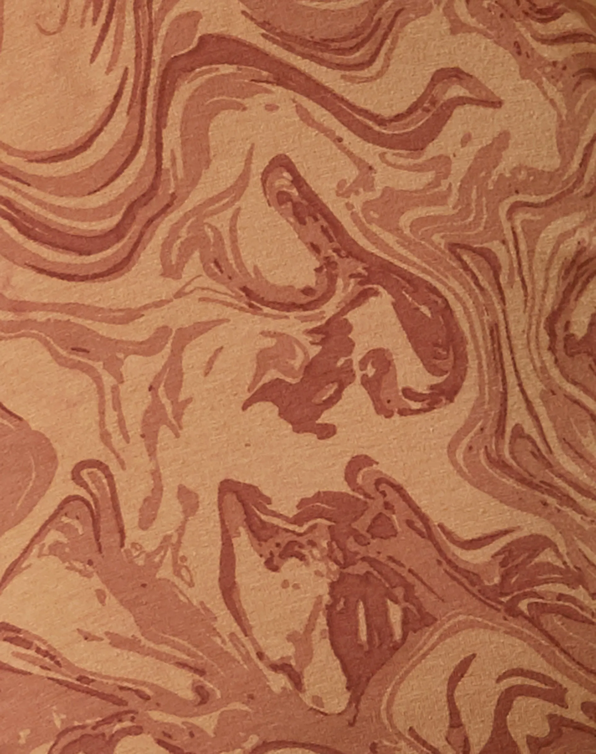 Aisha Mini Dress in Fluid Marbling Brown sold by Motel Rocks product image thumbnail 5