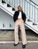 Hansa Cargo Trouser in Stone sold by Motel Rocks