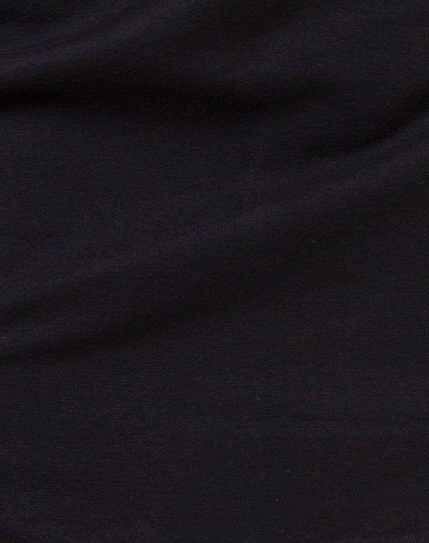 Yonna Crop Top in Black sold by Motel Rocks product image thumbnail 5