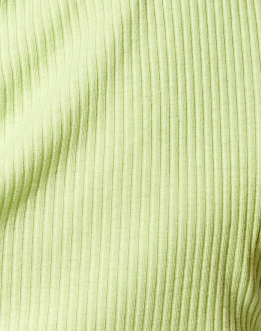 Tiner Crop Top in Lime sold by Motel Rocks product image thumbnail 5