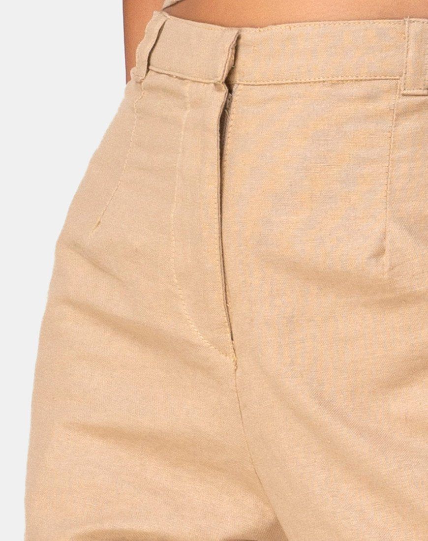Tanira Trouser in Taupe sold by Motel Rocks product image thumbnail 5