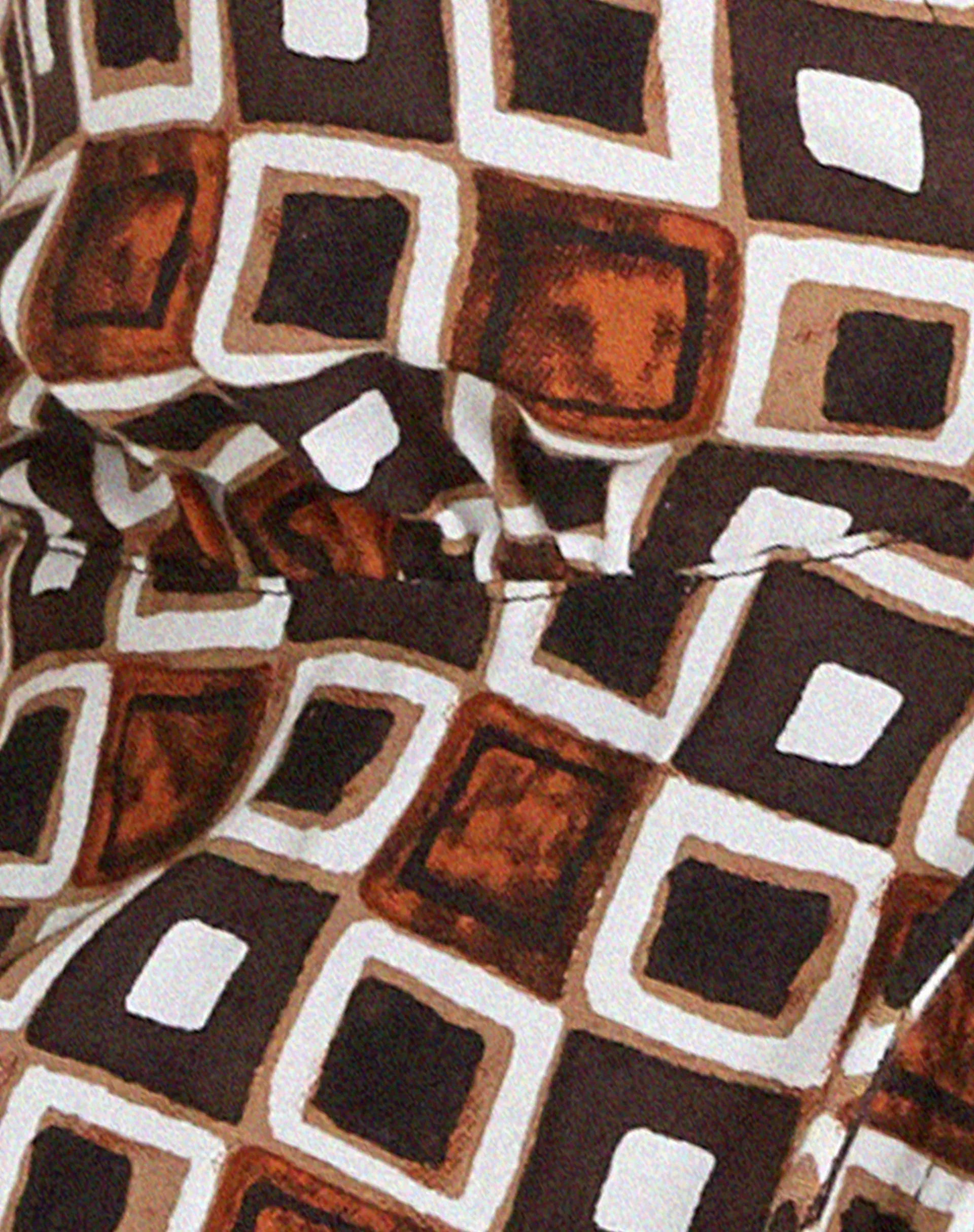 Roula Halter Top on 90s Geo Brown sold by Motel Rocks product image thumbnail 5